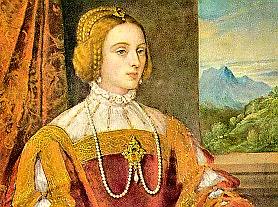 Isabel, princesa de Portugal e rainha da Espanha.