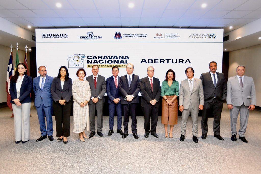 TJBA recebe Caravana Nacional da Cooperação Judiciária e discute litigância abusiva  