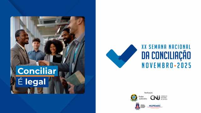 TJBA se prepara para a Semana Nacional de Conciliação 2025