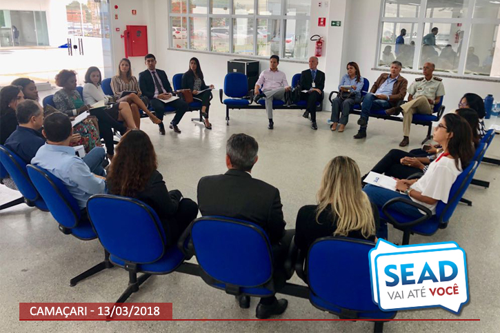 Equipe do Projeto “Sead vai até Você” visita seis comarcas nesta semana, de 12 a 16/3  