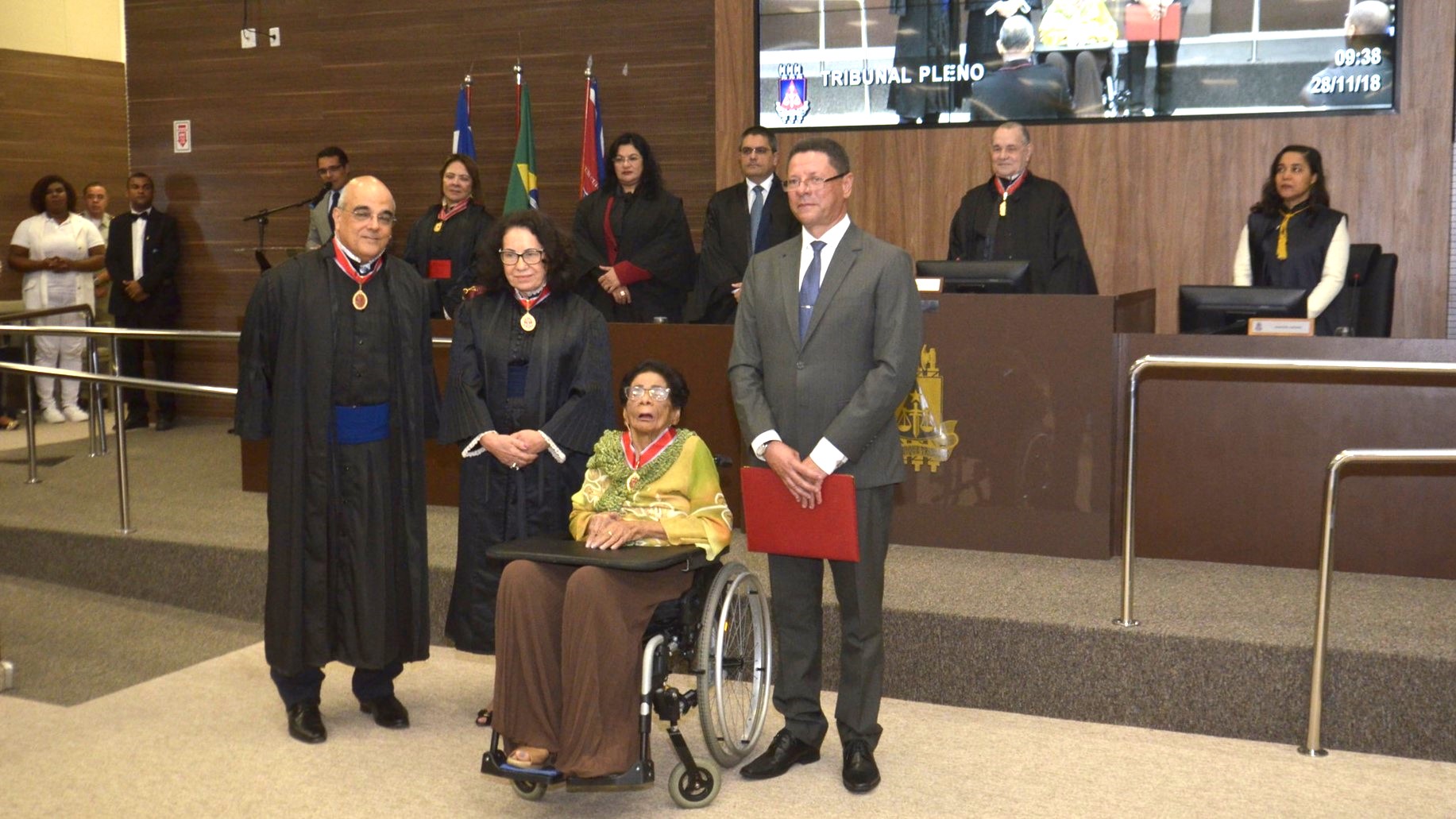 TJBA presta homenagem a Mary de Aguiar Silva, considerada a primeira juíza negra do Estado e do País  