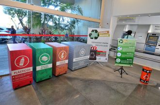 PJBA incentiva a coleta seletiva com Ecopontos distribuídos nos Fóruns  