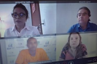 8ª Vara Criminal de Salvador realiza terceira audiência virtual com a oitiva de vítima residente em outro estado  