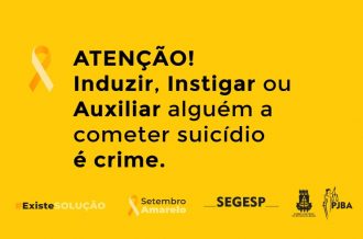 Induzir, Instigar ou Auxiliar alguém a cometer suicídio é crime; Saiba mais  