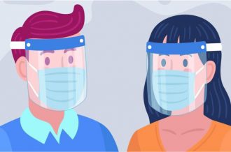PJBA promove distribuição de máscaras face shield para servidores que estão em trabalho presencial  