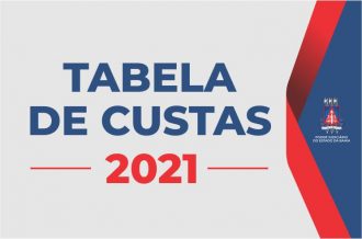 Nova Tabela de Custas, Taxas e Emolumentos entra em vigor a partir de 1º de janeiro  
