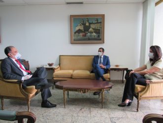 PREFEITO DE SALVADOR VISITA O PRESIDENTE DO PJBA, DESEMBARGADOR LOURIVAL ALMEIDA TRINDADE  