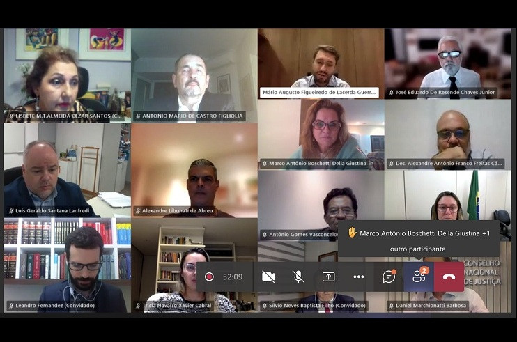 NCJ participa de reunião do Comitê Executivo da Rede Nacional de Cooperação Judiciária  