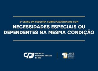 AMB realiza o 2º Censo para identificar magistrados e familiares em condições especiais  