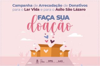 PJBA arrecada doações para o Lar Vida e Asilo São Lázaro, instituições que participarão do Mutirão de Curatela  