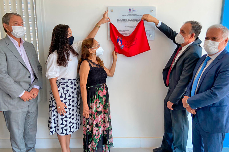 Gentio do Ouro: Novo Fórum da Comarca é instalado nesta terça-feira (18) pelo Presidente Desembargador Lourival Almeida Trindade