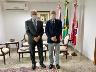 SENADOR OTTO ALENCAR VISITA O PRESIDENTE DO PJBA, DESEMBARGADOR NILSON SOARES CASTELO BRANCO  