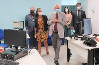 PRESIDENTE DO PJBA, DESEMBARGADOR NILSON CASTELO BRANCO, VISITA A SECRETARIA DE GESTÃO DE PESSOAS  