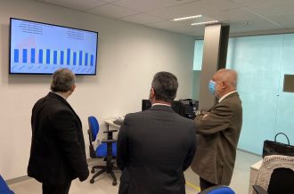 DESEMBARGADOR PRESIDENTE NILSON CASTELO BRANCO VISITA A SECRETARIA DE PLANEJAMENTO E ORÇAMENTO  