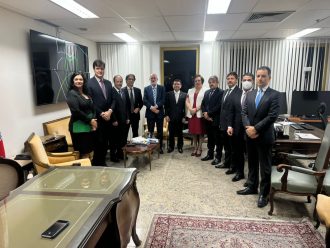 REUNIÃO ENTRE O PJBA E O MPBA DISCUTEM AÇÕES ESTRATÉGICAS EM SEGURANÇA PÚBLICA  