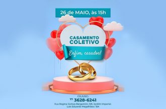 Cejusc de Luís Eduardo Magalhães promove 2ª edição do Casamento Coletivo para pessoas hipossuficientes financeiramente   