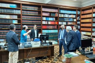 PJBA recepciona comitiva de Pernambuco em visita ao Fórum Ruy Barbosa  
