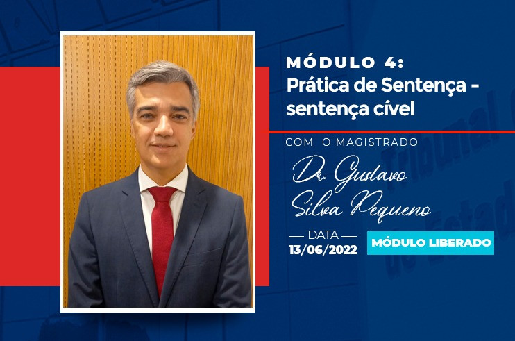Módulo 4 do Programa de Capacitação dos Estagiários de Pós-Graduação em Direito será liberado na segunda-feira (13)  