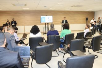 Representantes do PJBA, do CNJ/PNUD e do TSE reúnem-se para tratar da Ação de Identificação Civil e Emissão de Documentos do Programa Fazendo Justiça  