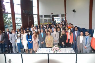 PRESIDENTE DO PJBA INSTALA PRIMEIRO CEJUSC DA GESTÃO EM ALAGOINHAS; REUNIÃO COM MAGISTRADOS E VISITA AO LOCAL DE CONSTRUÇÃO DO NOVO FÓRUM MARCAM VISITA À COMARCA  