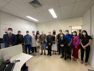 PRESIDENTE NILSON CASTELO BRANCO VISITA NOVAS CONFIGURAÇÕES DA DIRETORIA DE ASSISTÊNCIA À SAÚDE DO PJBA  