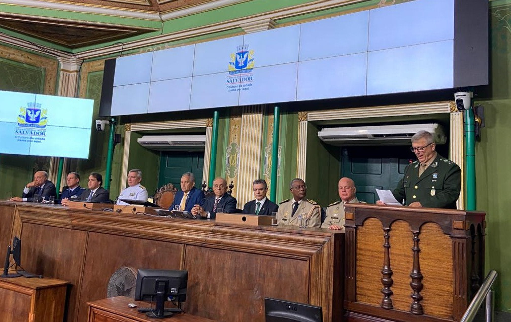 PJBA participa da concessão de Título de Cidadão Soteropolitano ao General Marcelo Arantes Guedon  