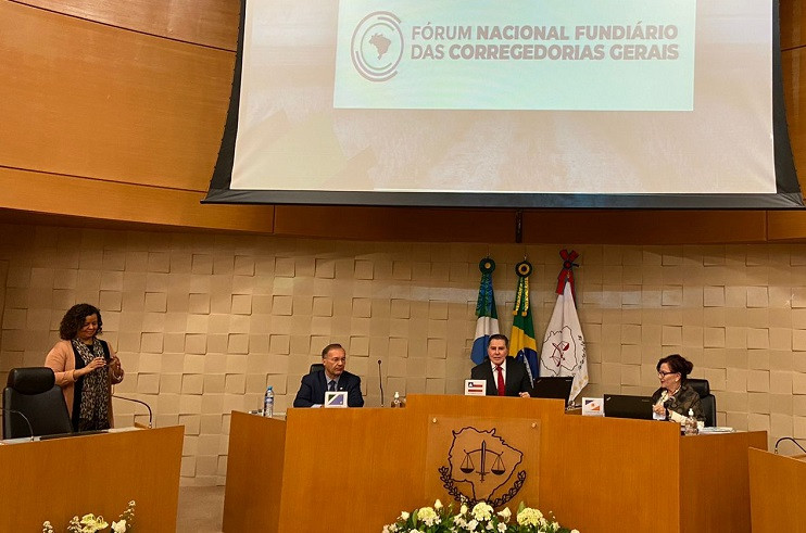 Desembargador Rotondano destaca a regularização fundiária como direito fundamental durante a abertura do Fórum Nacional Fundiário das Corregedorias dos Tribunais de Justiça  