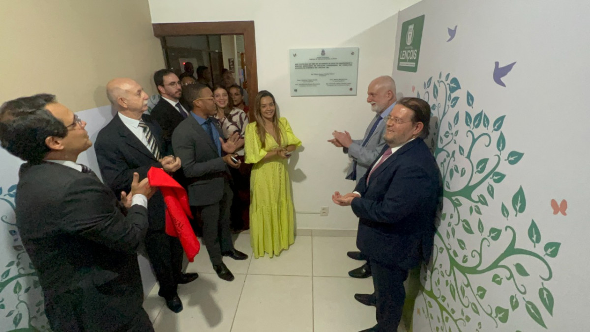 Lençóis: Presidente do PJBA reinaugura Fórum Des. Carlos Benjamin de Viveiros, com unidade do Cejusc, Salas Passiva e de Depoimento Especial  