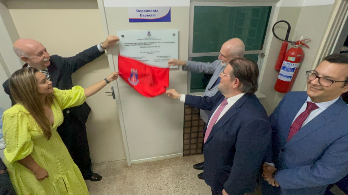 Lençóis: Presidente do PJBA reinaugura Fórum Des. Carlos Benjamin de Viveiros, com unidade do Cejusc, Salas Passiva e de Depoimento Especial  