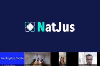 Grupo de trabalho do NAT-JUS PJBA se reúne para deliberar estratégias com o objetivo de aperfeiçoar as rotinas de trabalho  