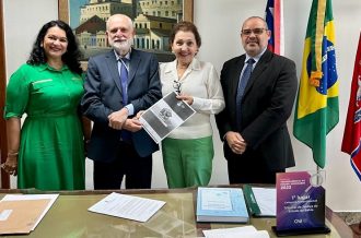 PRESIDENTE DO PJBA REÚNE-SE COM O NÚCLEO DE COOPERAÇÃO JUDICIÁRIA PARA TRATAR SOBRE PLANO DE AÇÃO E CAPACITAÇÃO  