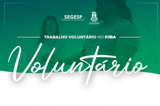 Faça parte do Programa de Serviço Voluntário do PJBA!  