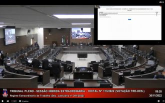 TRIBUNAL PLENO DO PJBA ELEGE DESEMBARGADOR OUVIDOR  