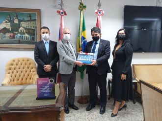 TJBA RECEBE VISITA DO JUIZ AUXILIAR DA PRESIDÊNCIA DO CONSELHO NACIONAL DE JUSTIÇA  