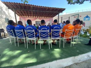 Virando a página – Remição pela Leitura: CGJ inicia o projeto com roda de conversa no Conjunto Penal de Valença  