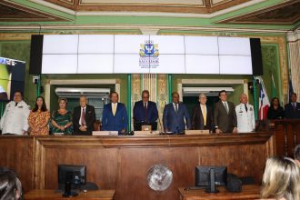 TJBA PRESTIGIA CERIMÔNIA DE POSSE DA MESA DIRETORA DA CÂMARA DE VEREADORES DE SALVADOR BIÊNIO 2023/2024  