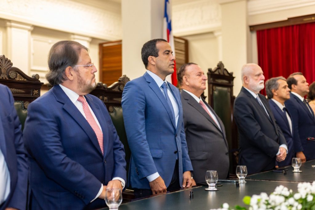 Presidente do TJBA participa da posse da nova Diretoria da Associação dos Magistrados da Bahia  