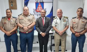 Vara de Auditoria Militar recebe visita institucional dos Comandantes Gerais da Polícia Militar e do Corpo de Bombeiros  