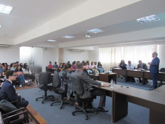 Desembargador Lidivaldo Reaiche realiza palestra sobre o Jurista Ruy Barbosa na Faculdade de Direito da Ufba  