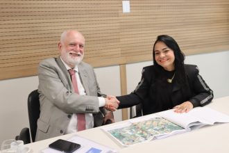 PRESIDENTE DO TJBA SE REÚNE COM PREFEITA DE LAURO DE FREITAS, MOEMA GRAMACHO, PARA DISCUTIR CONSTRUÇÃO DE NOVO FÓRUM  