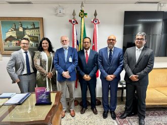 PRESIDENTE DO TJBA RECEBE VISITA DE JUÍZES DA COMARCA BAIANA DE VITÓRIA DA CONQUISTA  
