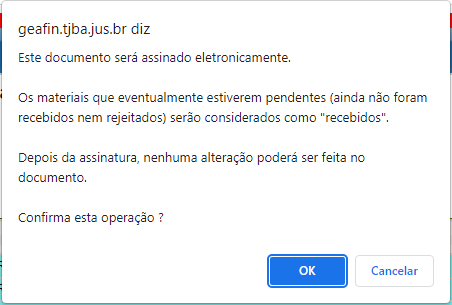 Diretoria de Suprimento e Patrimônio explica como confirmar o recebimento de pedidos no novo sistema de gestão patrimonial do TJBA  