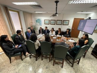 PRESIDENTE DO TJBA SE REÚNE COM GT PARA DISCUTIR O PLANO DE MELHORIAS DO PJE  