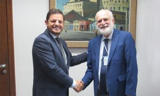 DES. NILSON CASTELO BRANCO RECEBE VISITA DO PRESIDENTE DA UPB E PREFEITO DE BELO CAMPO E AUTORIZA CONSTRUÇÃO DE NOVO FÓRUM NA COMARCA  