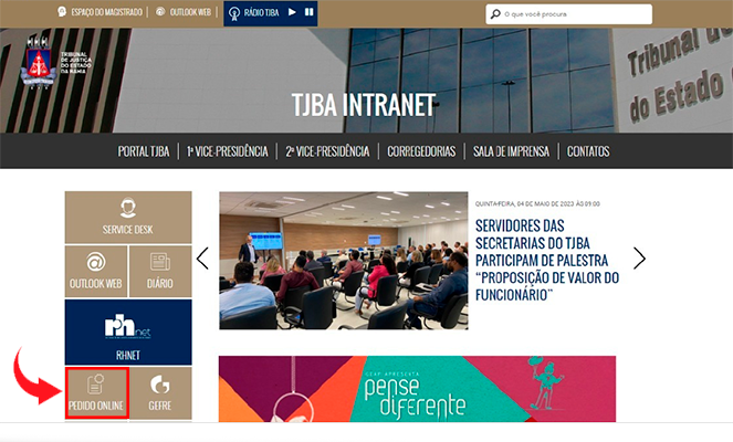 Na próxima terça-feira (16) as unidades do TJBA devem pedir materiais de consumo e permanente no novo sistema de Gestão Patrimonial  