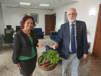 NÚCLEO SOCIOAMBIENTAL DO TJBA PROMOVE A 25ª ENTREGA DOS PRODUTOS CULTIVADOS NAS HORTAS DO JUDICIÁRIO  