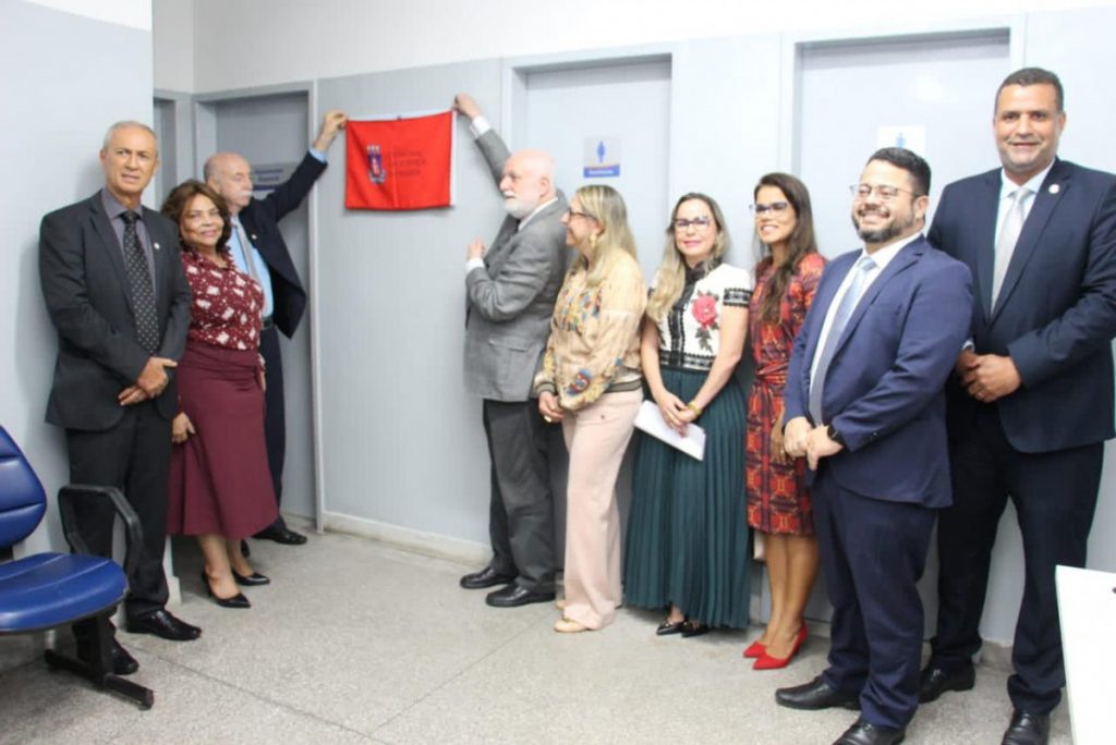 Presidente do TJBA reinaugura Fórum da Comarca de Santo Estêvão, Juizado Especial e inaugura Sala Passiva e Sala de Depoimento Especial  