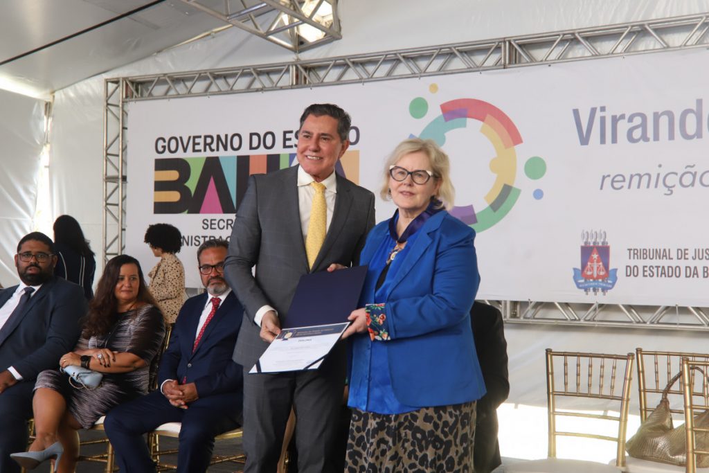 Presidente do STF, Ministra Rosa Weber, visita projetos de ressocialização da Corregedoria Geral do TJBA