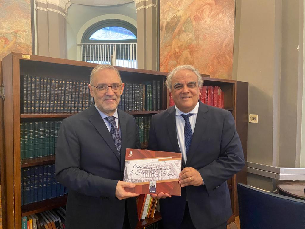 Desembargador do TJBA integra delegação oficial do CNJ e do STF em visita à Fundação Biblioteca Nacional  