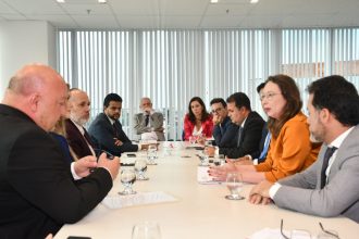 PRESIDENTE DO TJBA REALIZA REUNIÃO COM REPRESENTANTES DAS SUBSEÇÕES DA OAB-BA, MINISTÉRIO PÚBLICO E JUÍZES  
